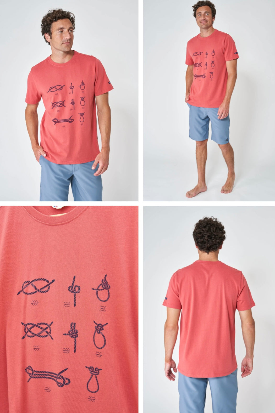 Nautical Knots Tee A2033