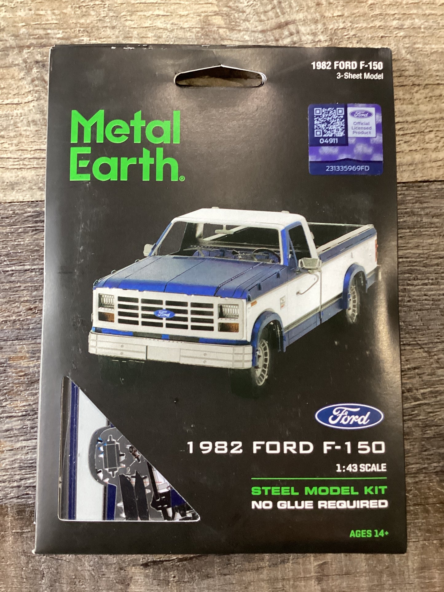 Metal Earth 1982 Ford F-150 Metal Model