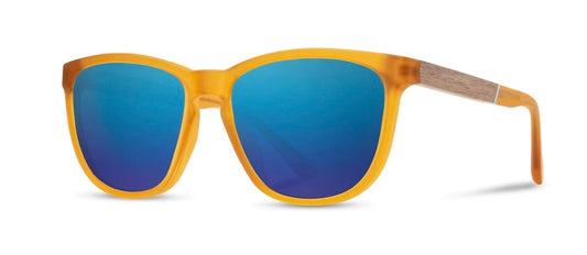 Arrowcrest:Matte Orange//Walnut-HD Plus Polarized Blue Flash