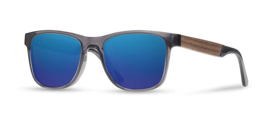 Trail:Fog Walnut HD Plus Polarized Blue Flash