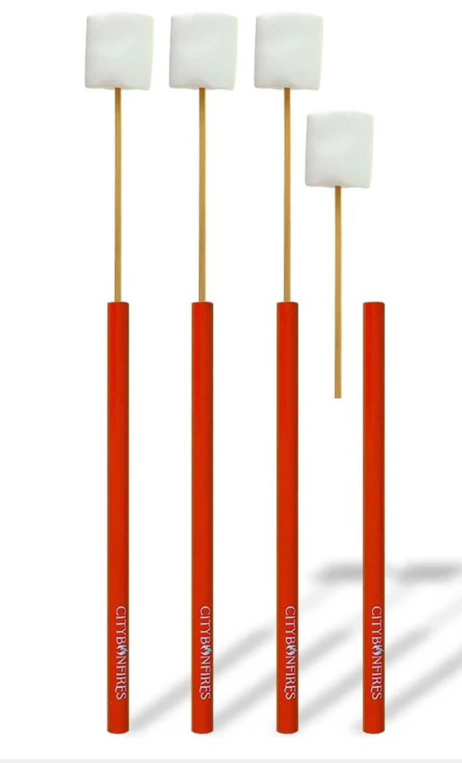 Portable Reusable Skewer 4 Pack