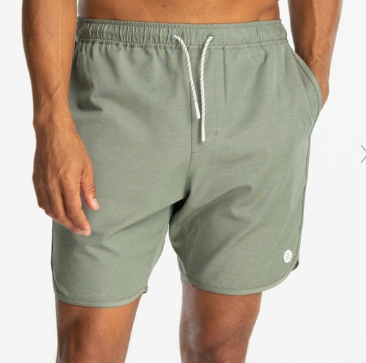 Free Fly Reverb Short Agave Green