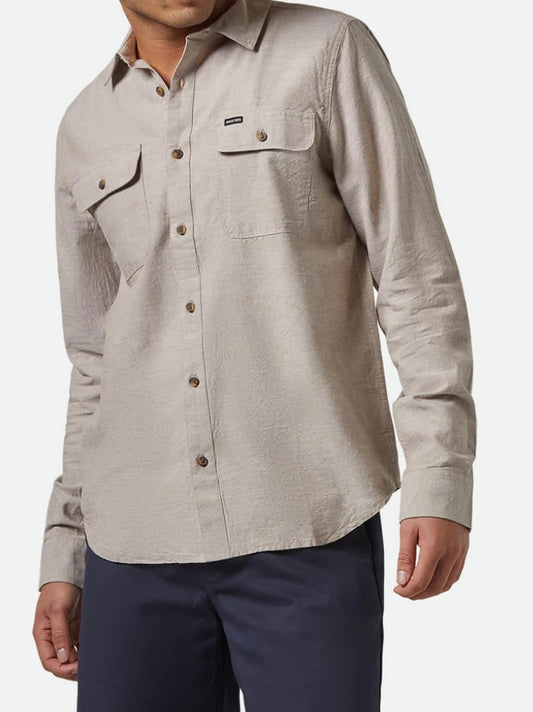 The Daily Cotton L/S Khaki