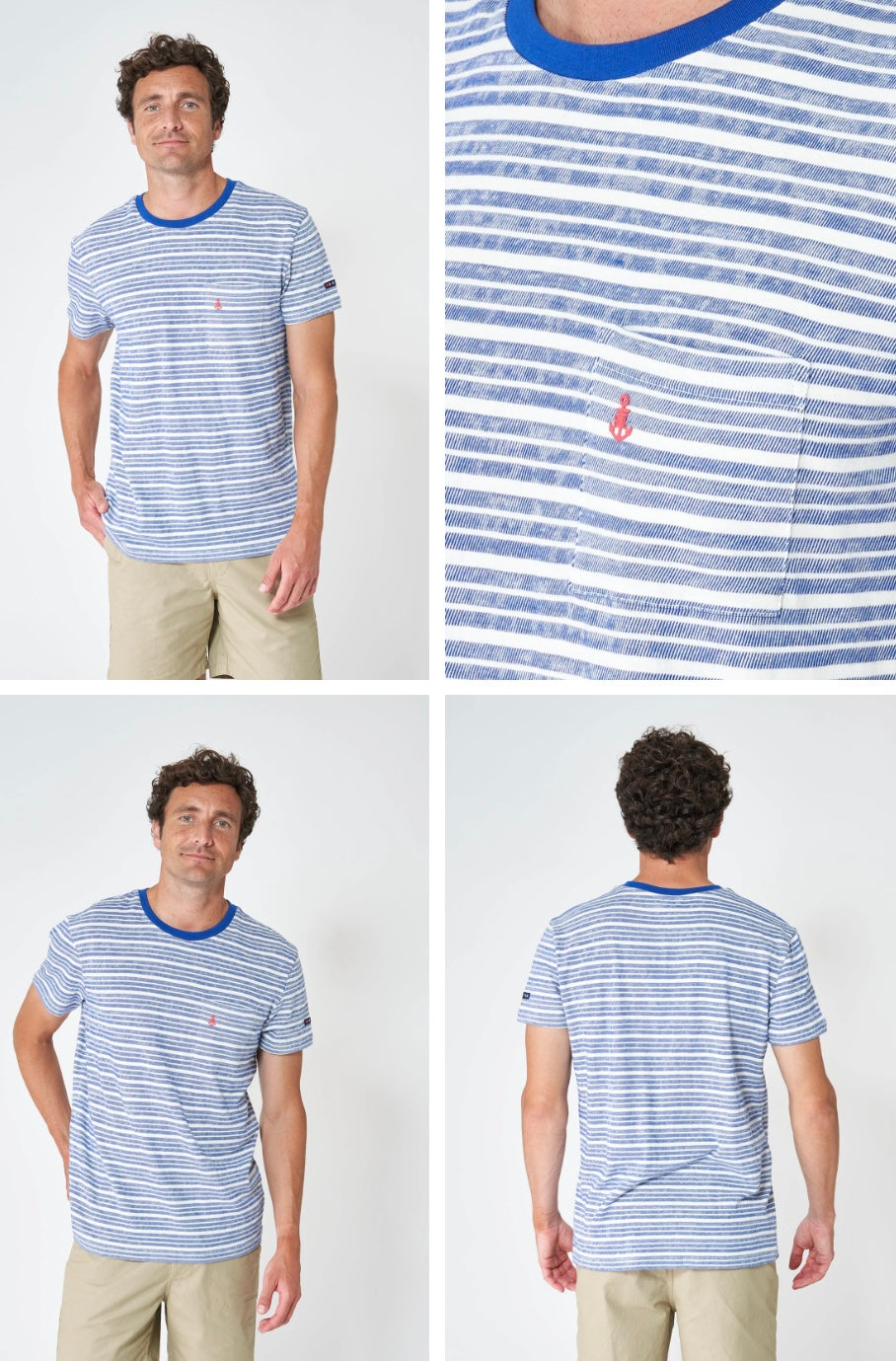 Batela Stripped Tee A2044