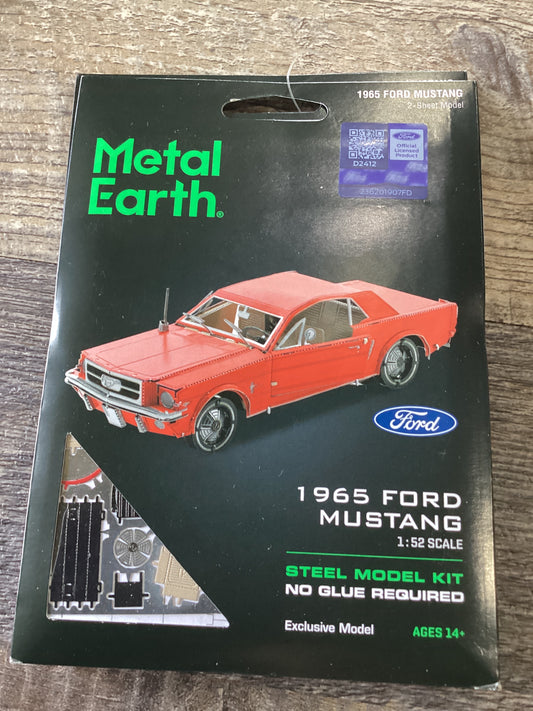 Metal Earth 1965 Ford Mustang Metal Model
