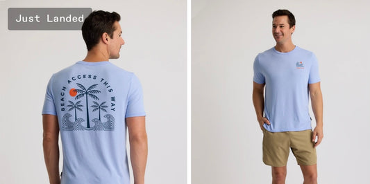 Free Fly Beach Access Tee