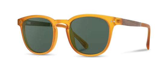 Topo:Matte Orange//Walnut-Basic Polarized Grey