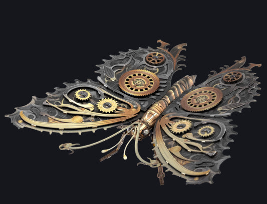 Metal Earth Steampunk Butterfly Metal Model
