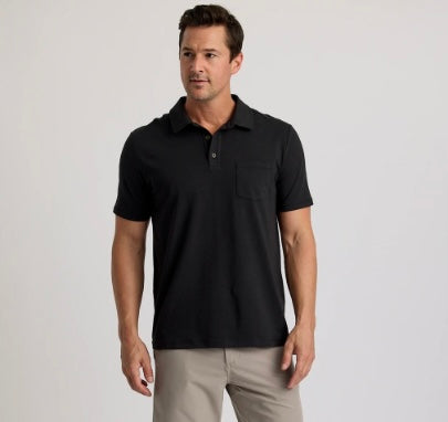 Bamboo Polo Black