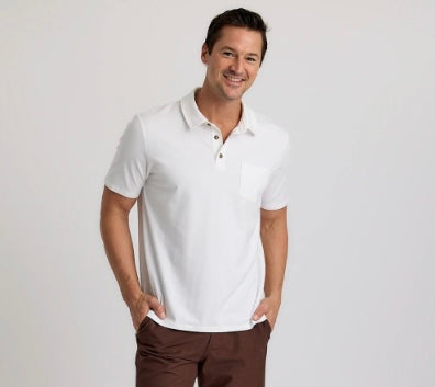 Bamboo Polo White