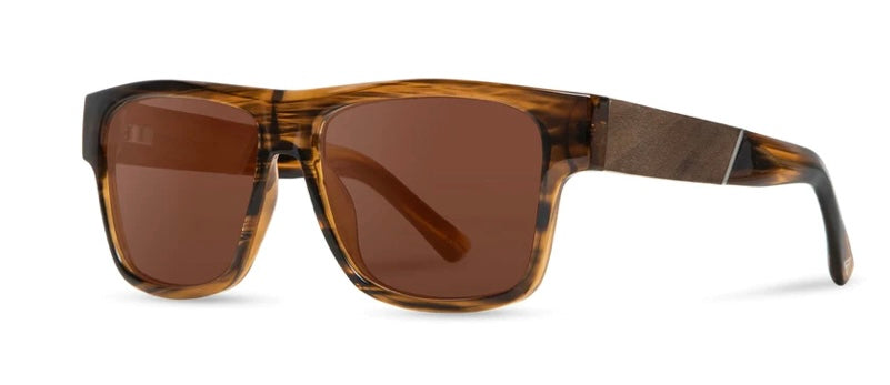 Cliff:Tortoise//Walnut-Brown Polarized