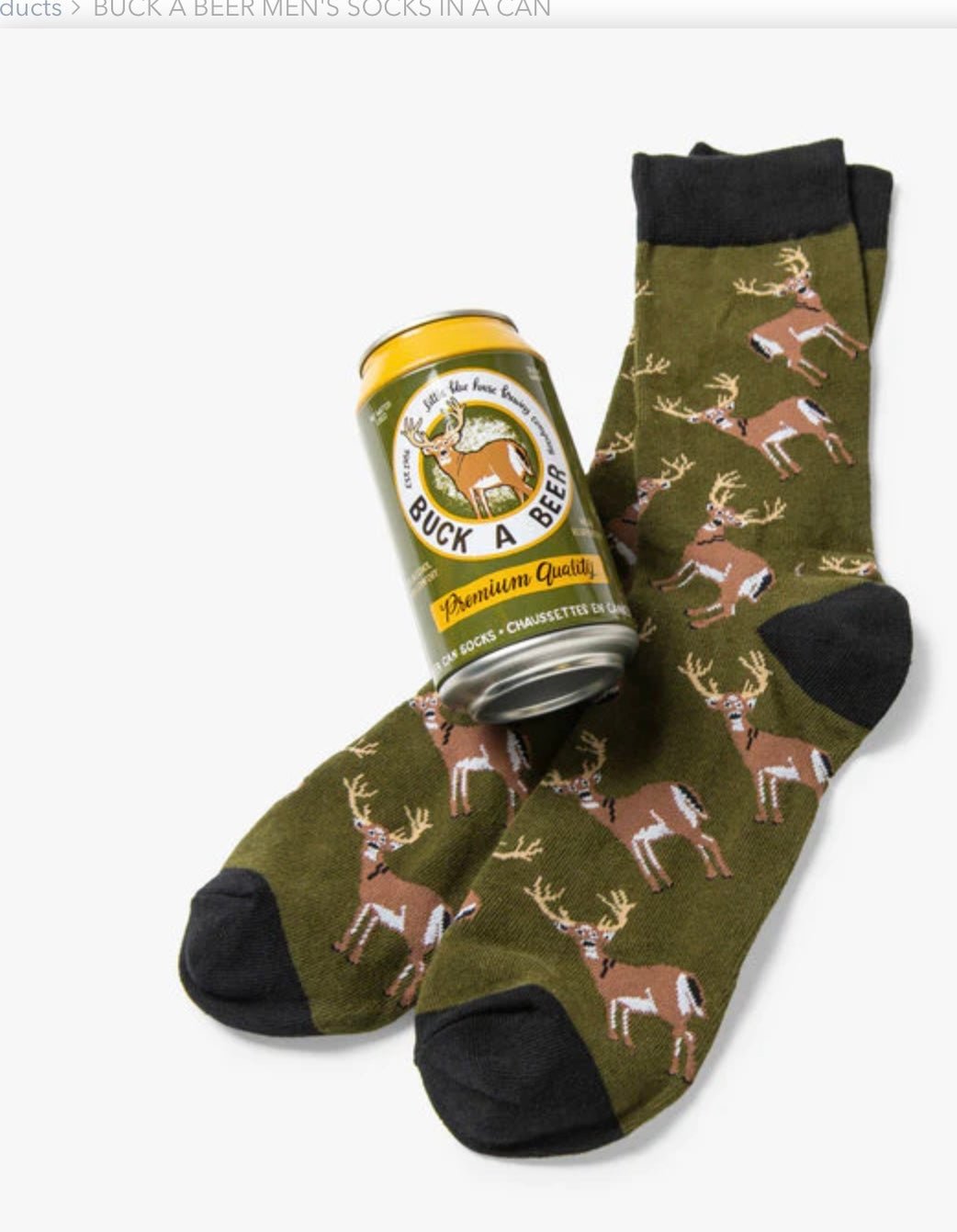 Beer Can Socks