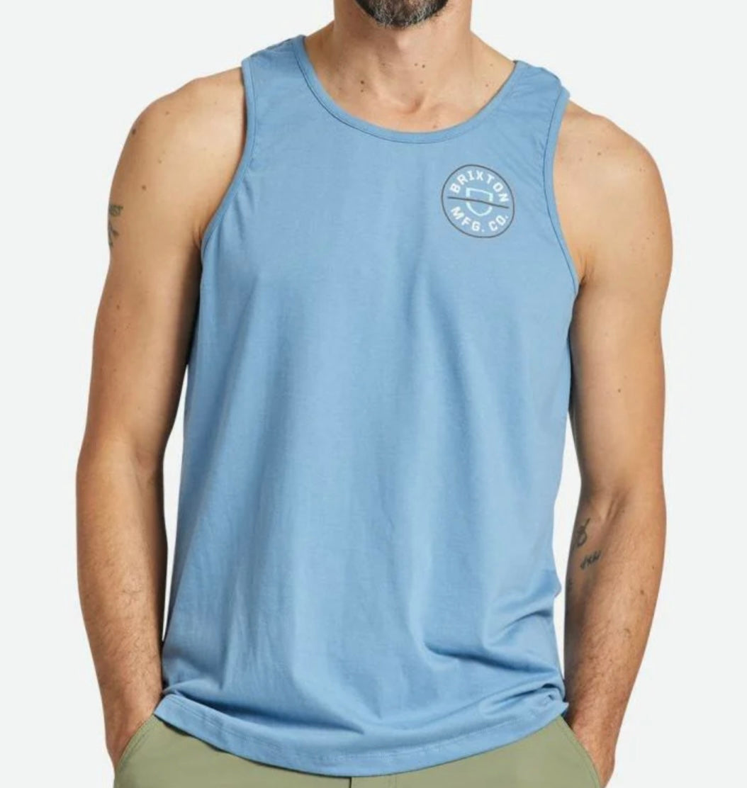 Crest Tank Blue Haven