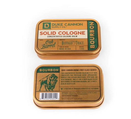 Duke Cannon Solid Cologne Bourbon