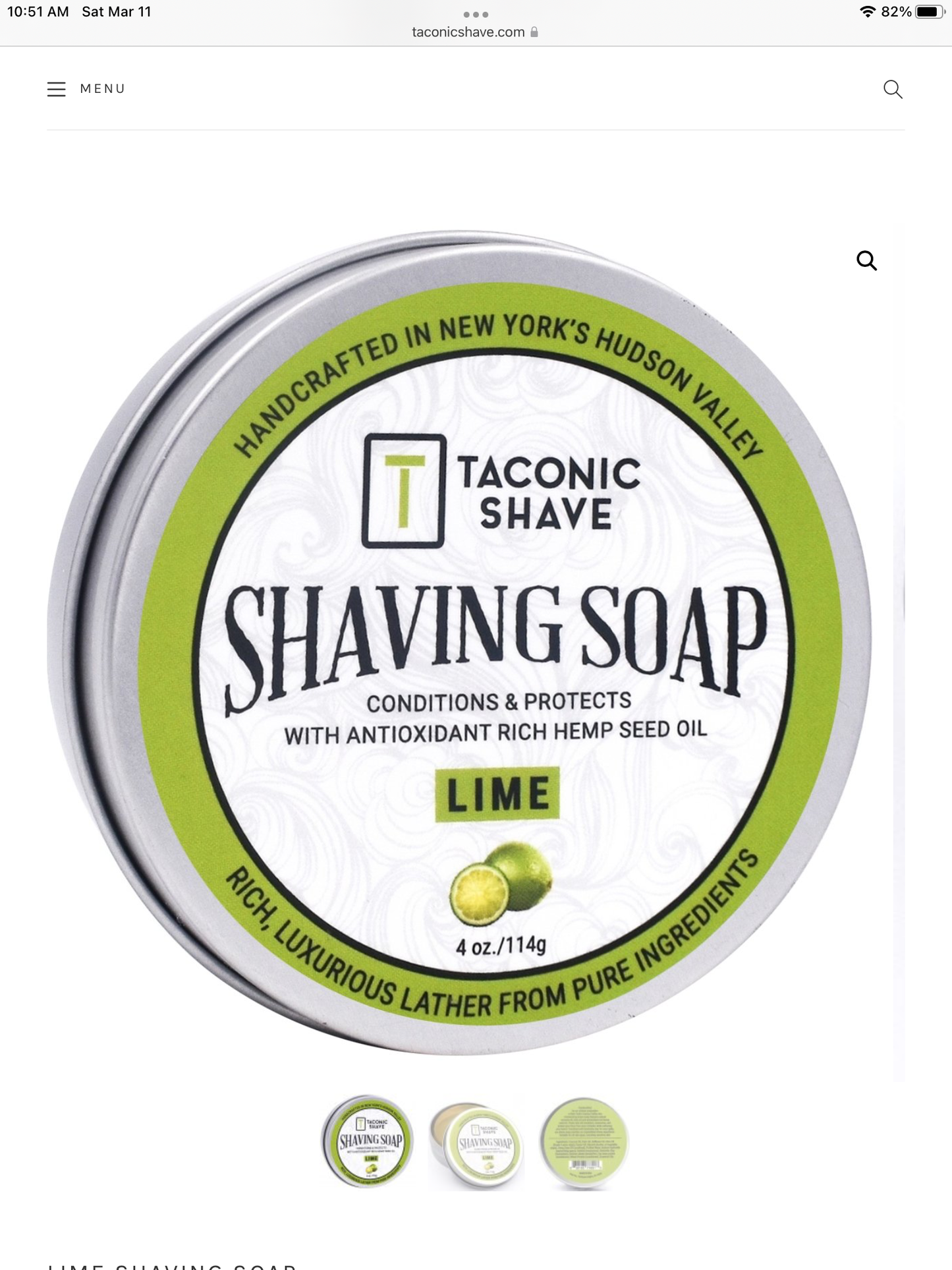 Taconic Shave