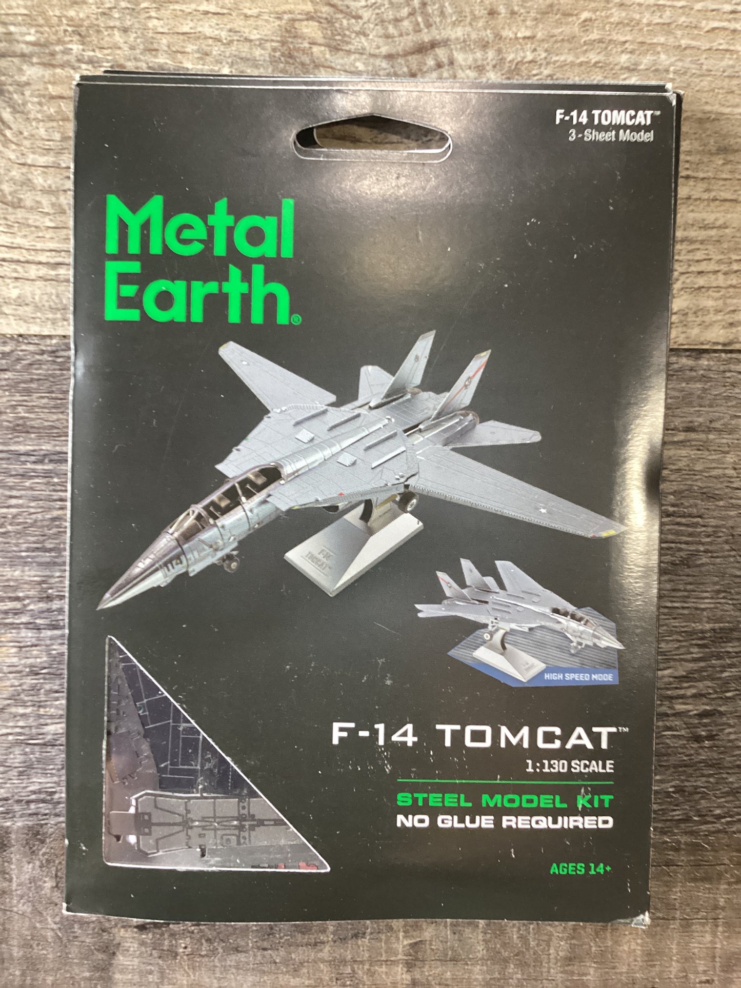 Metal Earth F-14 Tomcat Metal Model