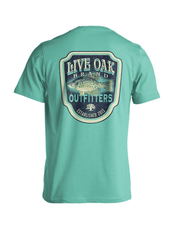 Live Oak Fish Emblem Tee