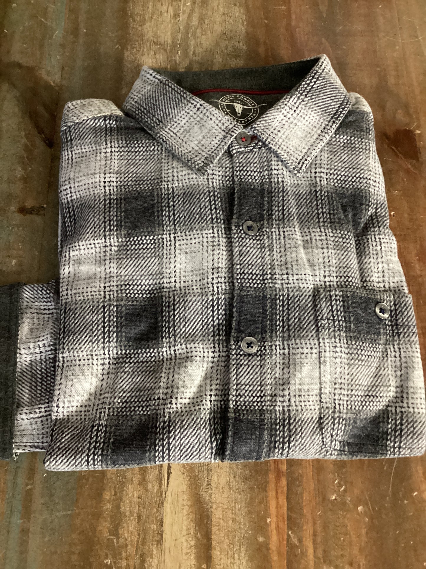 CMHO23WS1860 Knit Flannel Gray/Charcoal