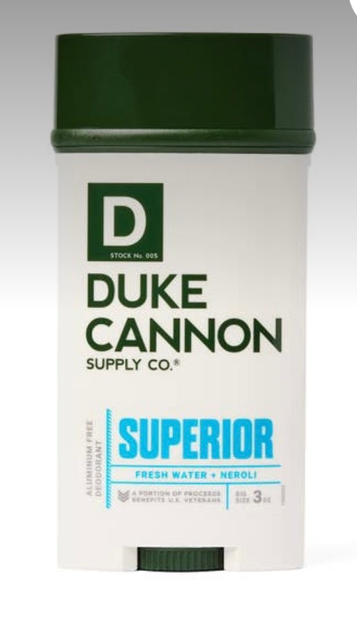 Duke Cannon Aluminum Free Deodorant Fresh Water/Neroli