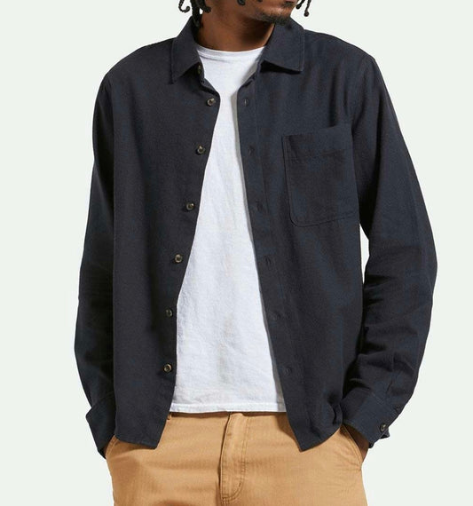 Hastings Light Weight L/S Flannel Black