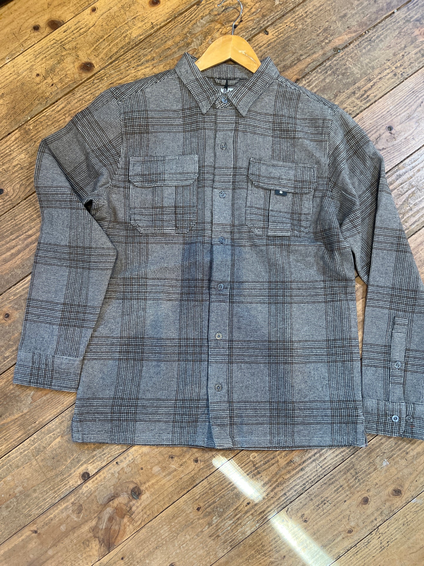 Jetty Arbor Flannel/Charcoal