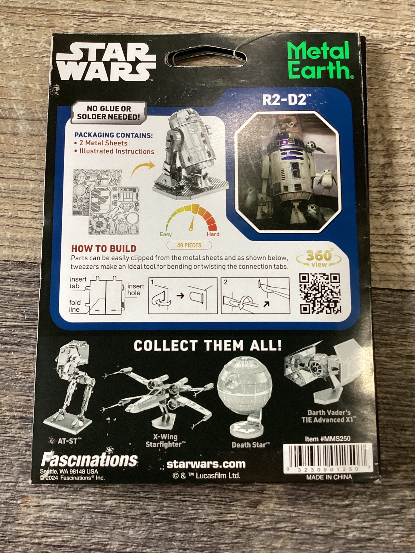 Metal Earth R2-D2Metal Model
