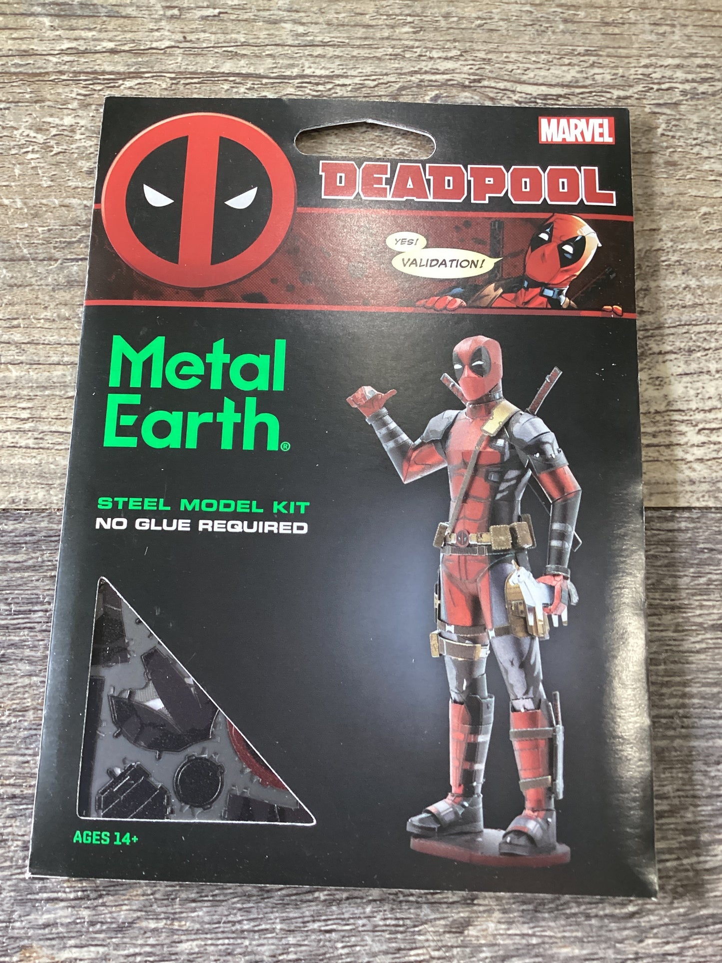 Metal Earth Deadpool Metal Model