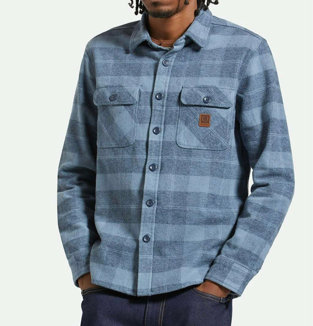 Bowery Heavy Weight Flannel BlueWashed