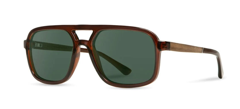 Glacier:Clay//Walnut-G-15 Polarized