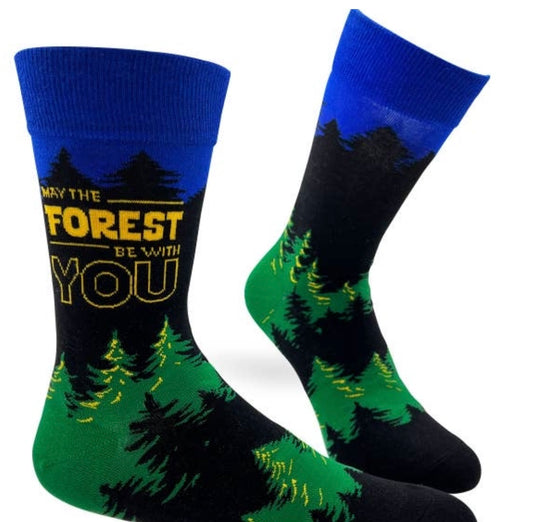 Novelty Socks Forest