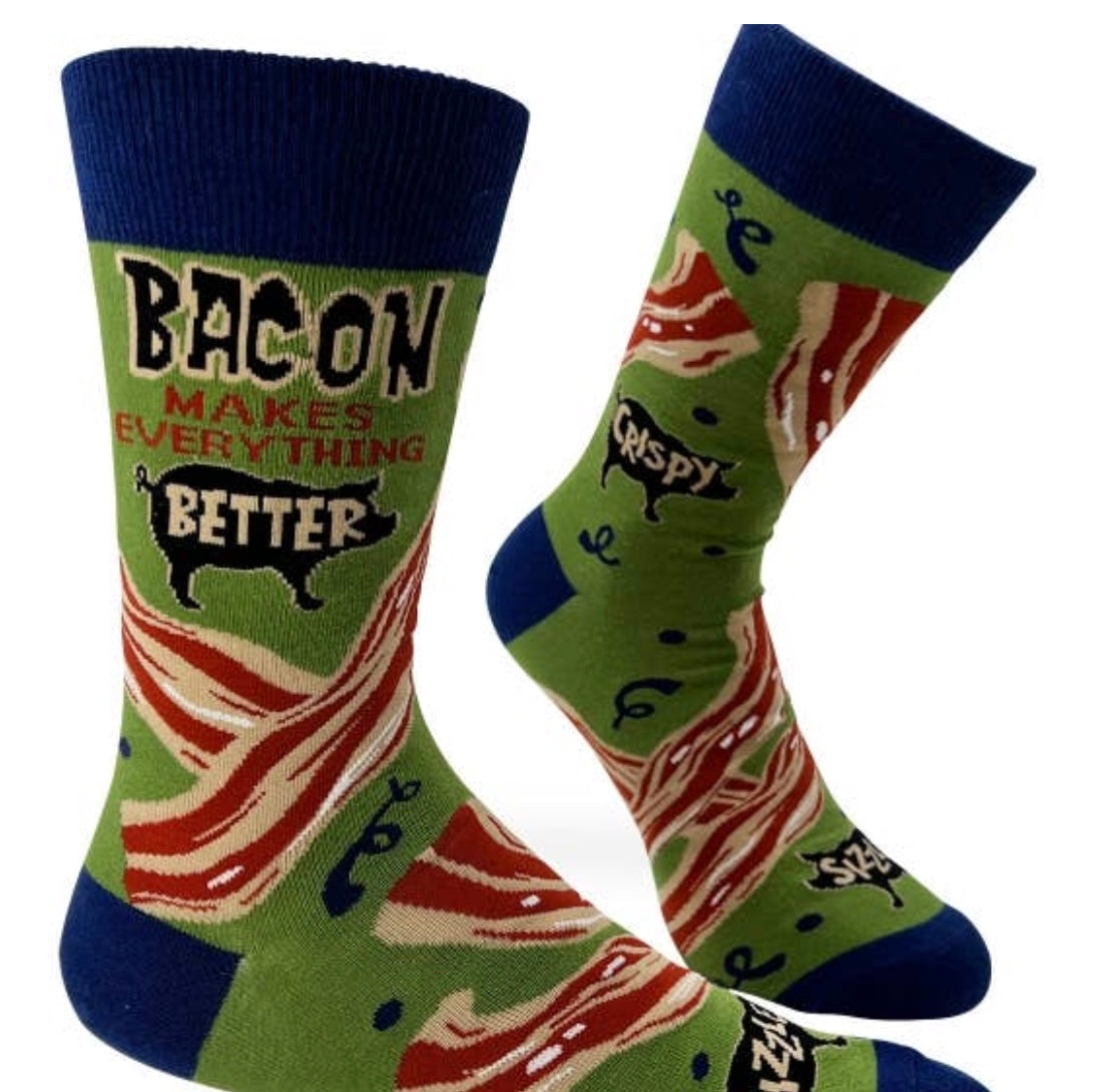 Novelty Socks Bacon